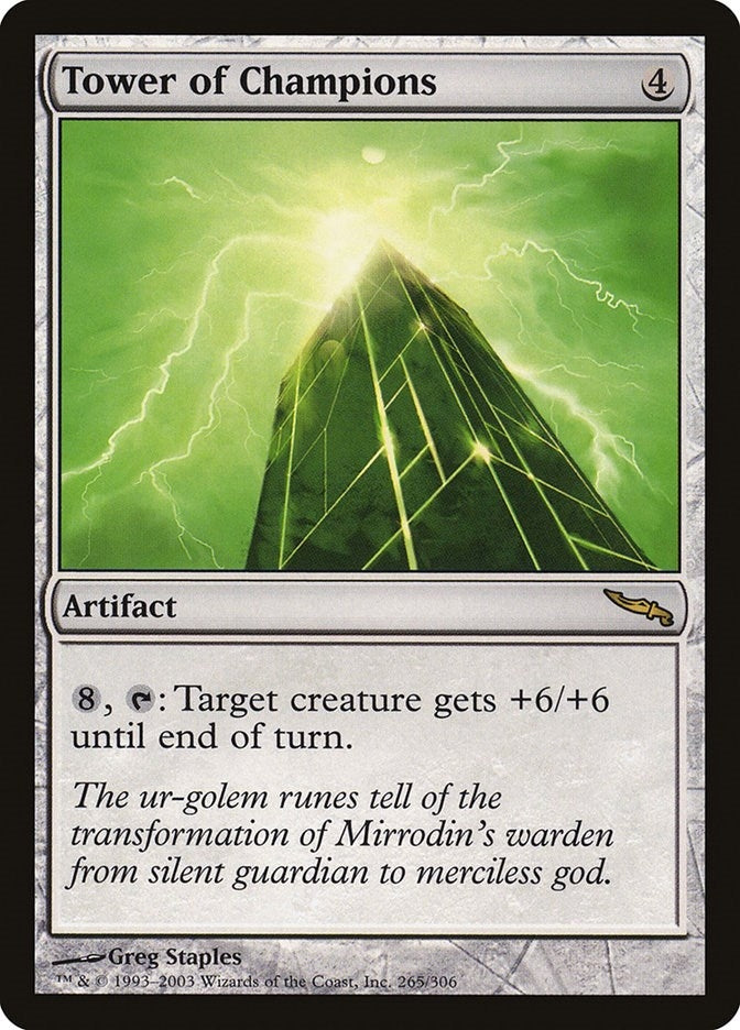 Image for Tower of Champions (Mirrodin) (265) - Magic: The Gathering