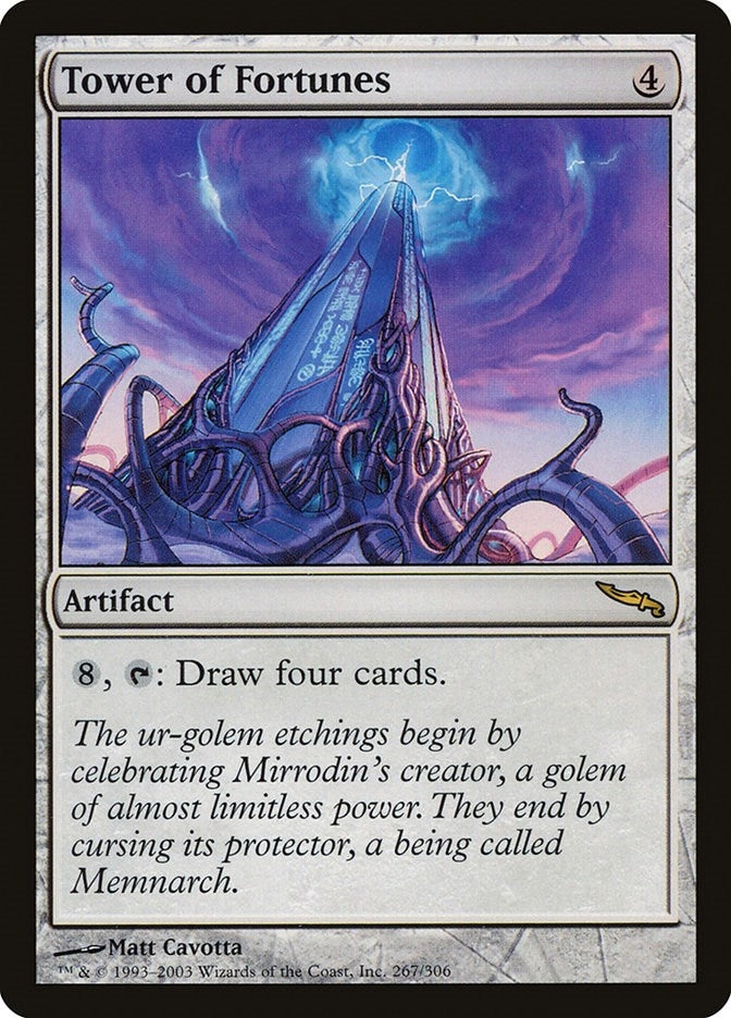 Image for Tower of Fortunes (Mirrodin) (267) - Magic: The Gathering