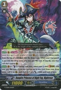 Image for Vampire Princess of Night Fog, Nightrose (G-TD08: Vampire Princess of the Nether Hour) (G-TD08/004EN) - Cardfight Vanguard