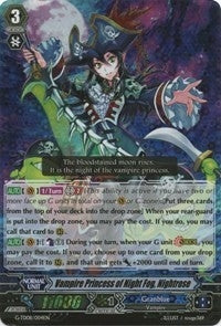 Image for Vampire Princess of Night Fog, Nightrose (RRR Foil) (G-TD08: Vampire Princess of the Nether Hour) (G-TD08/004EN) - Cardfight Vanguard
