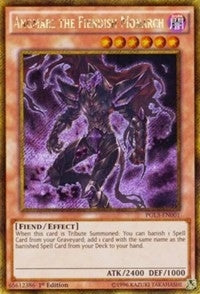 Image for Angmarl the Fiendish Monarch (Premium Gold: Infinite Gold) (PGL3-EN001) - YuGiOh