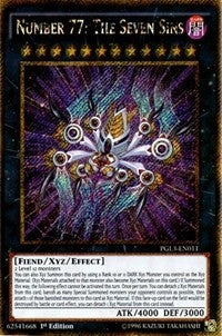 Image for Number 77: The Seven Sins (Premium Gold: Infinite Gold) (PGL3-EN011) - YuGiOh