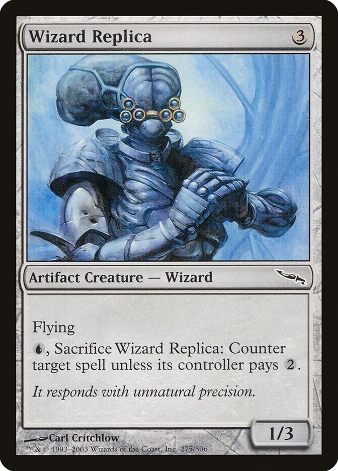 Image for Wizard Replica (Mirrodin) (275) - Magic: The Gathering