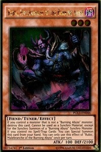 Image for Rubic, Malebranche of the Burning Abyss (Premium Gold: Infinite Gold) (PGL3-EN046) - YuGiOh