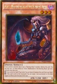 Image for Alich, Malebranche of the Burning Abyss (Premium Gold: Infinite Gold) (PGL3-EN047) - YuGiOh