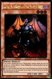 Image for Calcab, Malebranche of the Burning Abyss (Premium Gold: Infinite Gold) (PGL3-EN048) - YuGiOh
