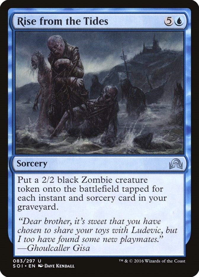 Image for Rise from the Tides (Shadows over Innistrad) (83) - Magic: The Gathering