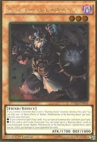 Image for Barbar, Malebranche of the Burning Abyss (Premium Gold: Infinite Gold) (PGL3-EN054) - YuGiOh