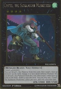 Image for Castel, the Skyblaster Musketeer (Premium Gold: Infinite Gold) (PGL3-EN076) - YuGiOh