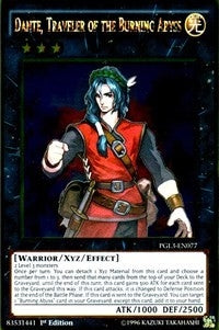 Image for Dante, Traveler of the Burning Abyss (Premium Gold: Infinite Gold) (PGL3-EN077) - YuGiOh
