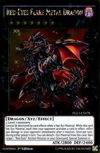 Image for Red-Eyes Flare Metal Dragon (Premium Gold: Infinite Gold) (PGL3-EN078) - YuGiOh