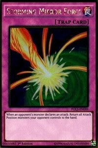 Image for Storming Mirror Force (Premium Gold: Infinite Gold) (PGL3-EN099) - YuGiOh