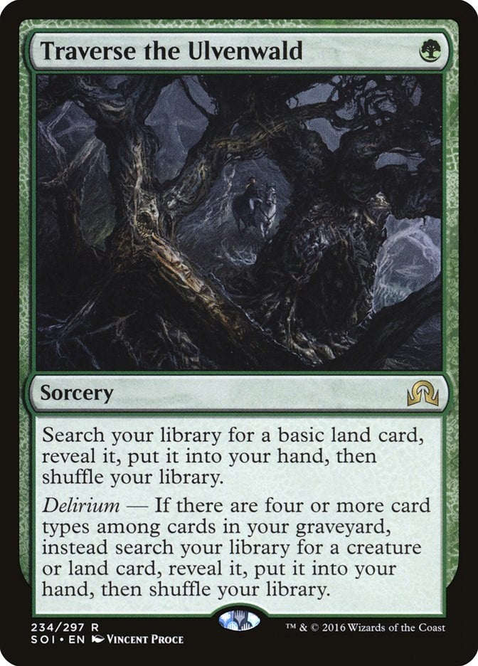 Image for Traverse the Ulvenwald (Shadows over Innistrad) (234) - Magic: The Gathering