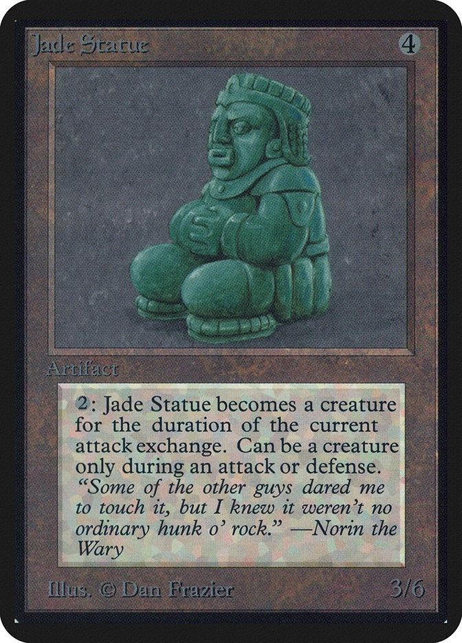 Image for Jade Statue (Alpha Edition) - Magic: The Gathering