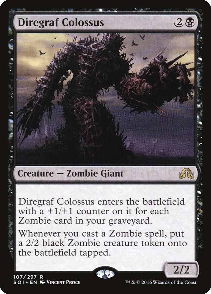Image for Diregraf Colossus (Shadows over Innistrad) (107) - Magic: The Gathering