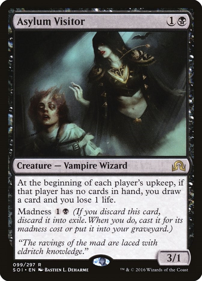 Image for Asylum Visitor (Shadows over Innistrad) (99) - Magic: The Gathering