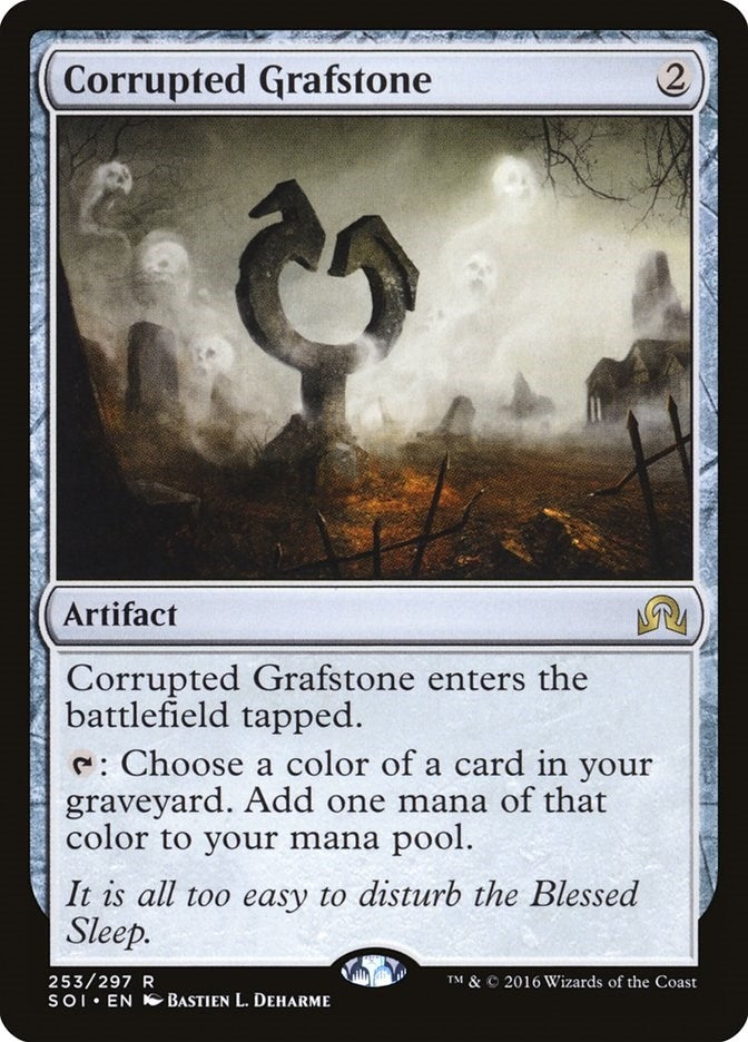 Image for Corrupted Grafstone (Shadows over Innistrad) (253) - Magic: The Gathering