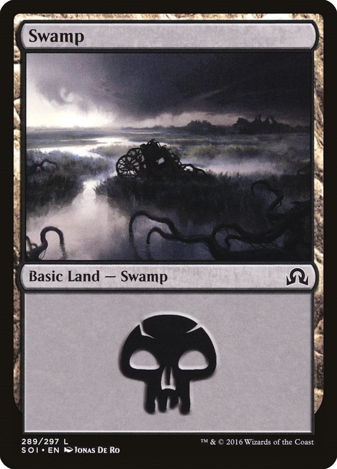 Image for Swamp (289) (Shadows over Innistrad) (289) - Magic: The Gathering