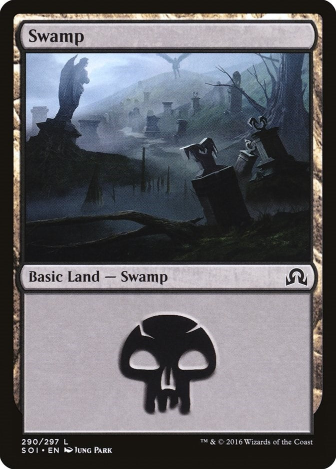 Image for Swamp (290) (Shadows over Innistrad) (290) - Magic: The Gathering