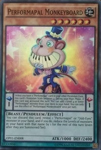 Image for Performapal Monkeyboard (OTS Tournament Pack 1) (OP01-EN008) - YuGiOh