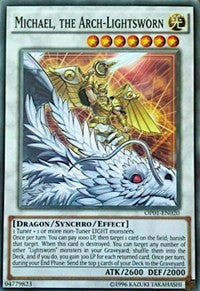 Image for Michael, the Arch-Lightsworn (OTS Tournament Pack 1) (OP01-EN020) - YuGiOh