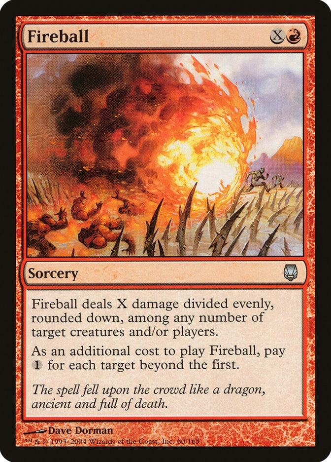 Image for Fireball (Darksteel) (60) - Magic: The Gathering