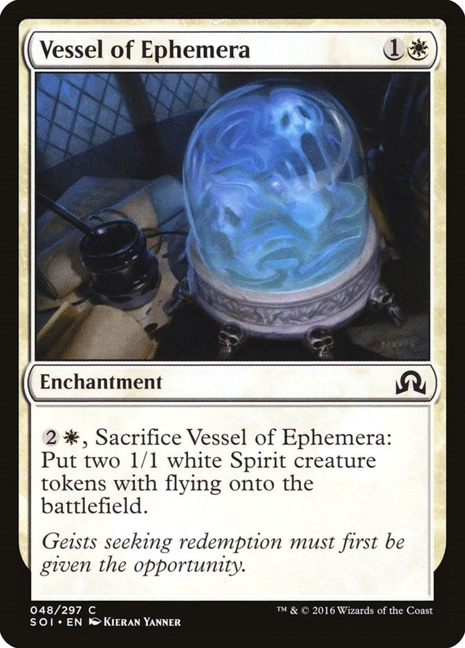 Image for Vessel of Ephemera (Shadows over Innistrad) (48) - Magic: The Gathering