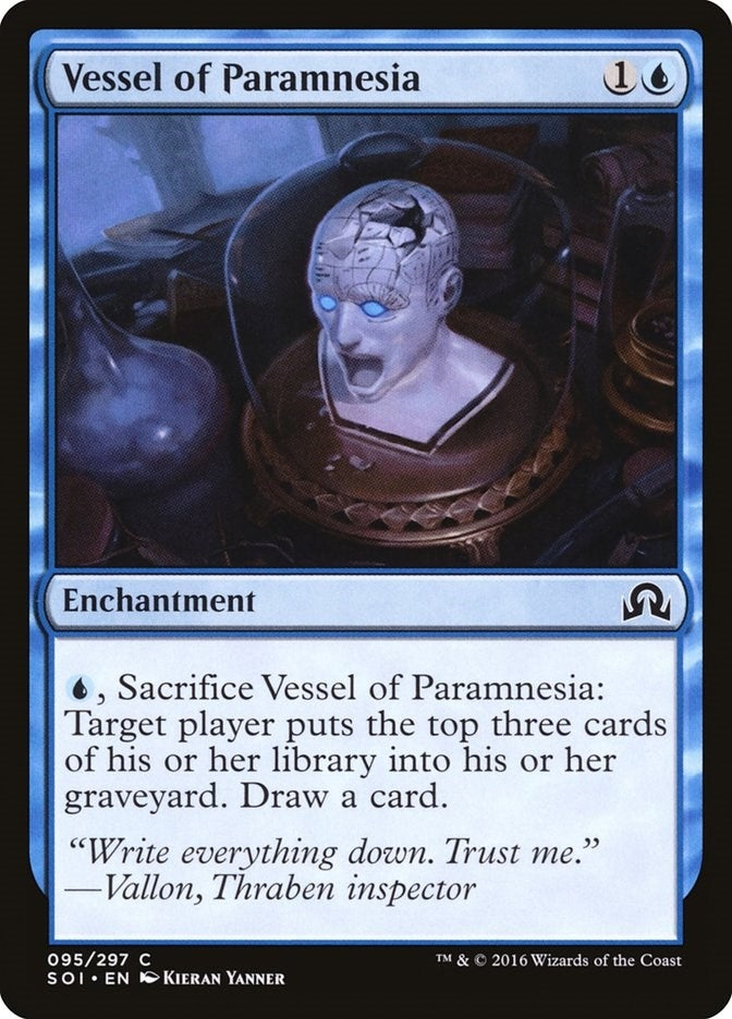 Image for Vessel of Paramnesia (Shadows over Innistrad) (95) - Magic: The Gathering