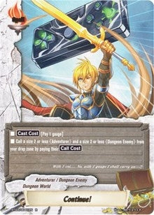 Image for Continue! (Drum's Adventures) (BT03/0041EN) - Future Card BuddyFight