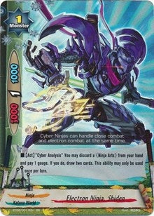 Image for Electron Ninja, Shiden (Cyber Ninja Squad) (BT02/0017EN) - Future Card BuddyFight