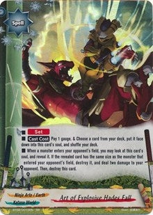Image for Art of Explosive Hades Fall (Cyber Ninja Squad) (BT02/0018EN) - Future Card BuddyFight