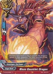 Image for Blaze Gauntlet Dragon (Cyber Ninja Squad) (BT02/0045EN) - Future Card BuddyFight