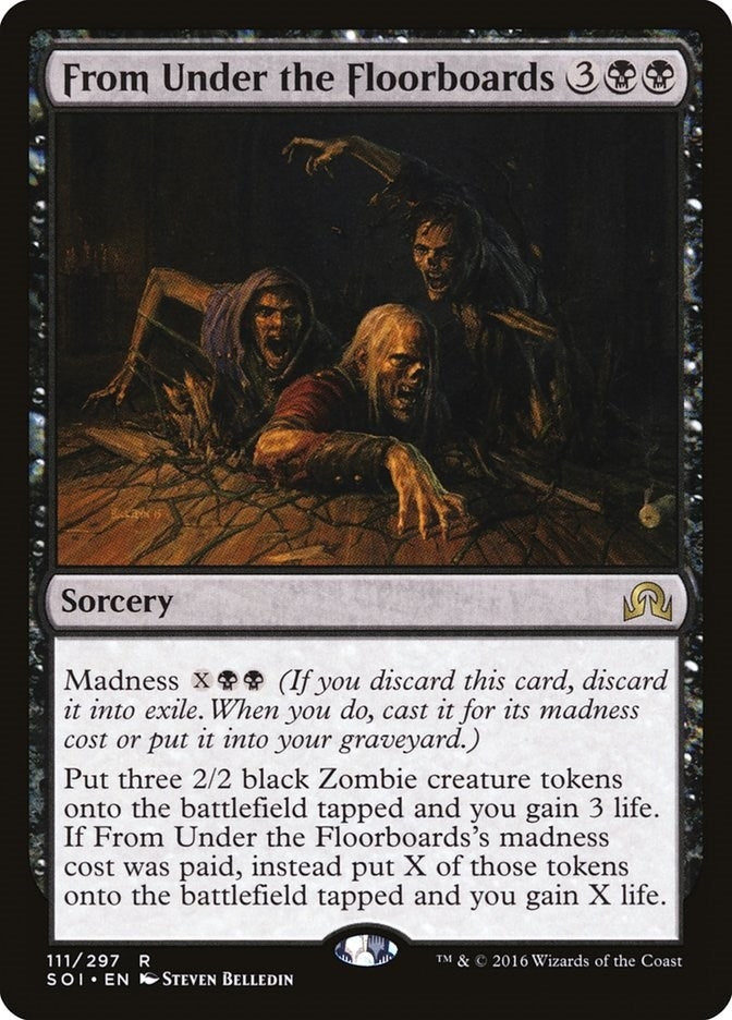 Image for From Under the Floorboards (Shadows over Innistrad) (111) - Magic: The Gathering