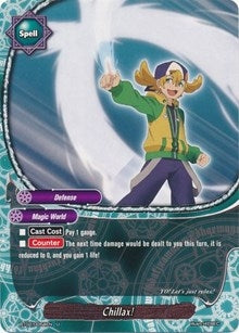 Image for Chillax! (Cyber Ninja Squad) (BT02/0054EN) - Future Card BuddyFight