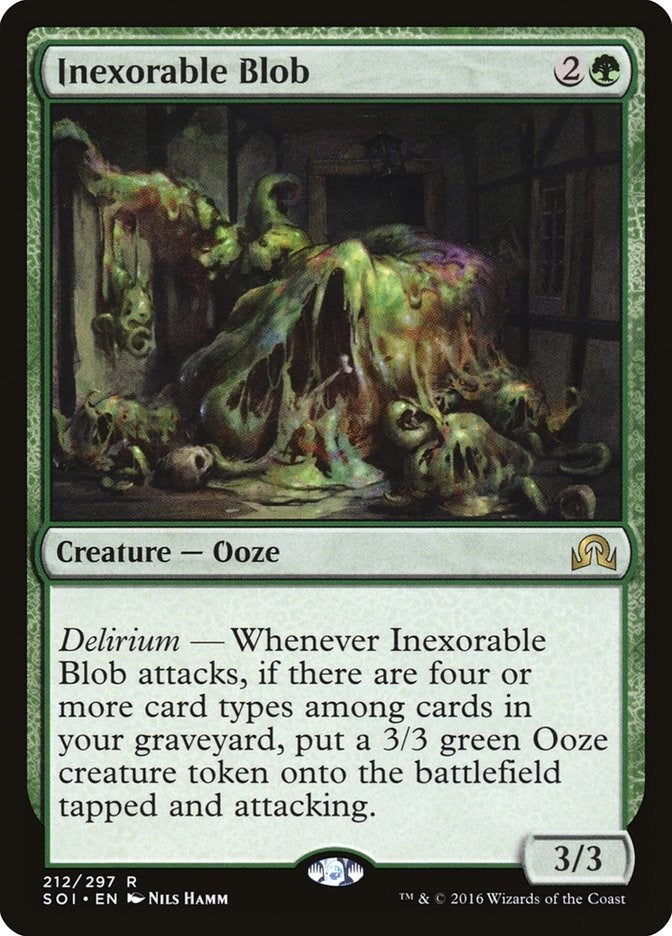 Image for Inexorable Blob (Shadows over Innistrad) (212) - Magic: The Gathering