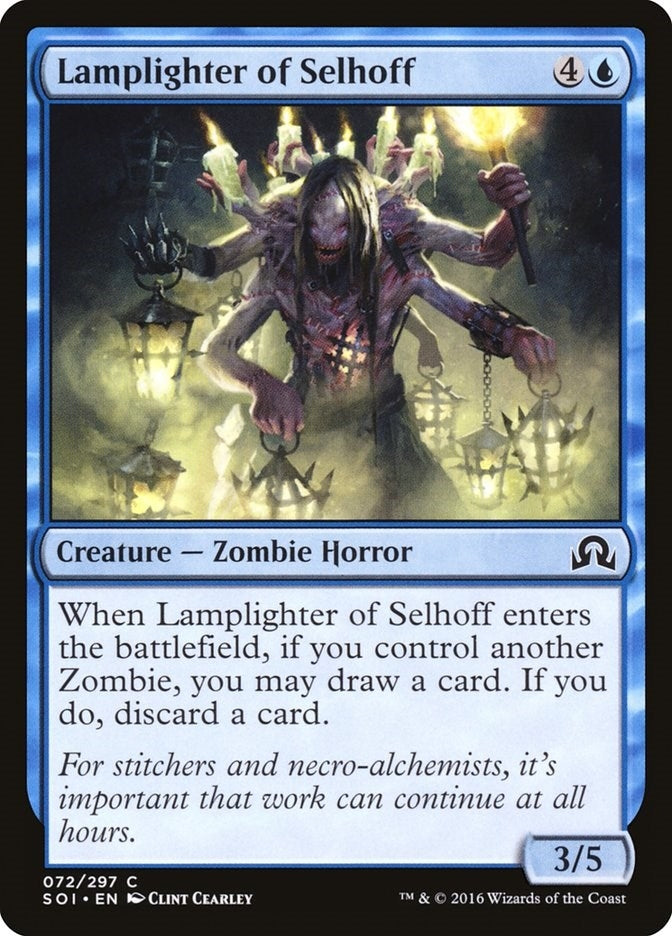 Image for Lamplighter of Selhoff (Shadows over Innistrad) (72) - Magic: The Gathering