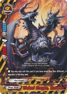 Image for Violent Dragon, Boralios (Cyber Ninja Squad) (BT02/0085EN) - Future Card BuddyFight