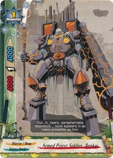 Image for Armed Priest Soldier, Benkei (Cyber Ninja Squad) (BT02/0092EN) - Future Card BuddyFight