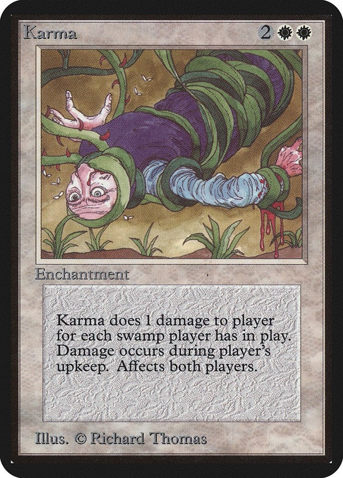 Image for Karma (Alpha Edition) - Magic: The Gathering