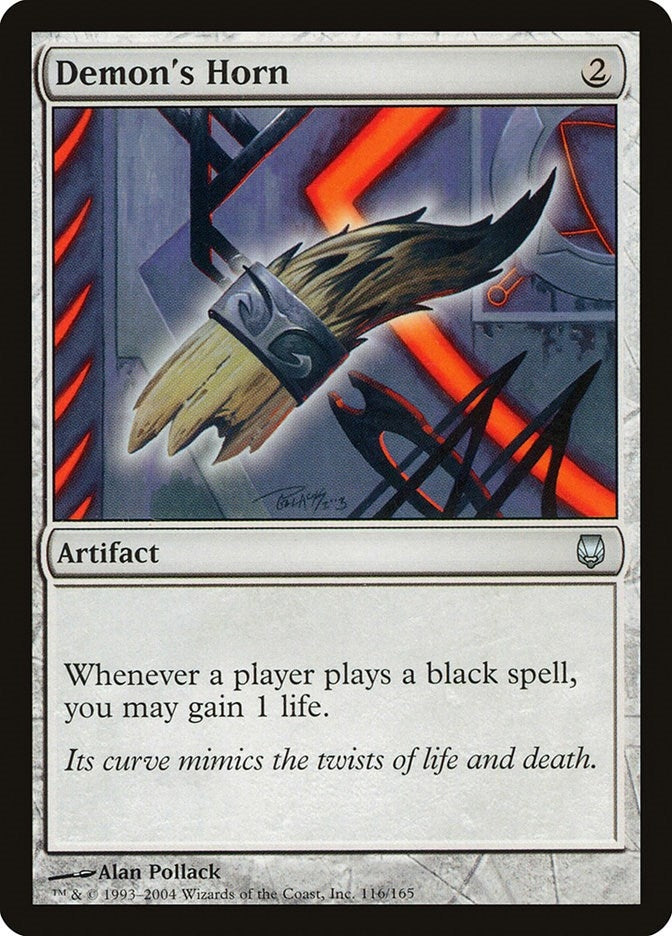 Image for Demon's Horn (Darksteel) (116) - Magic: The Gathering