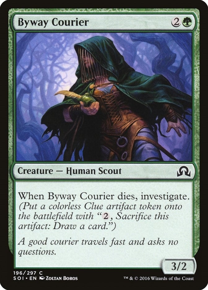 Image for Byway Courier (Shadows over Innistrad) (196) - Magic: The Gathering