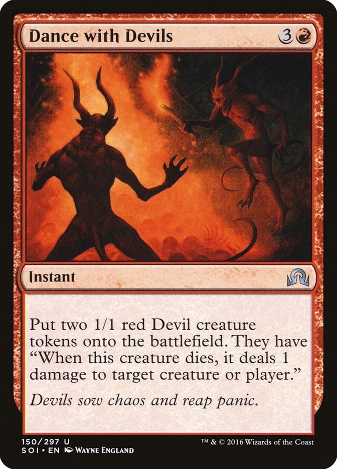 Image for Dance with Devils (Shadows over Innistrad) (150) - Magic: The Gathering