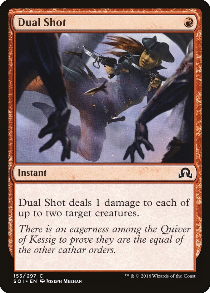 Image for Dual Shot (Shadows over Innistrad) (153) - Magic: The Gathering