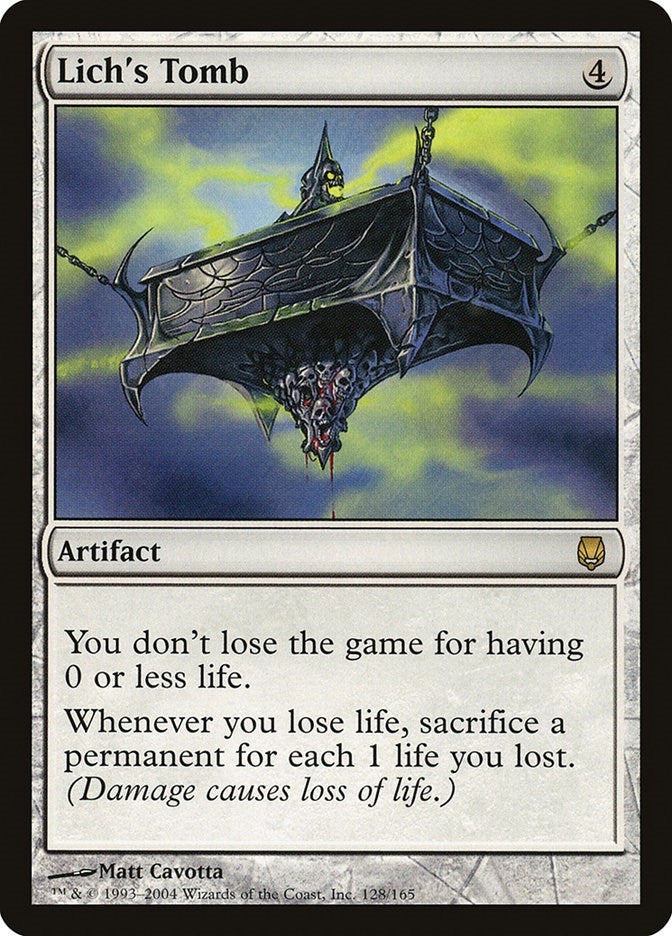 Image for Lich's Tomb (Darksteel) (128) - Magic: The Gathering