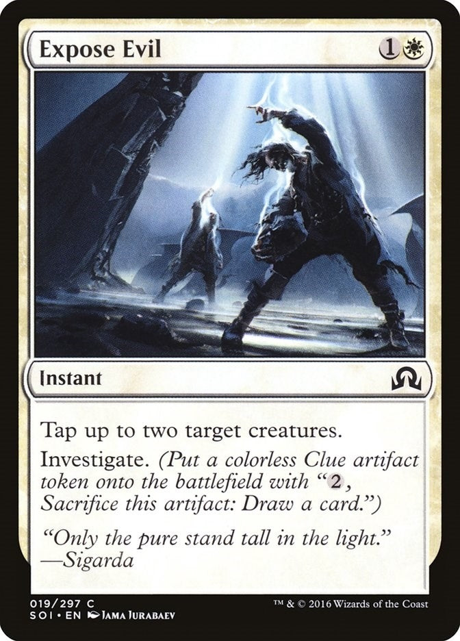 Image for Expose Evil (Shadows over Innistrad) (19) - Magic: The Gathering
