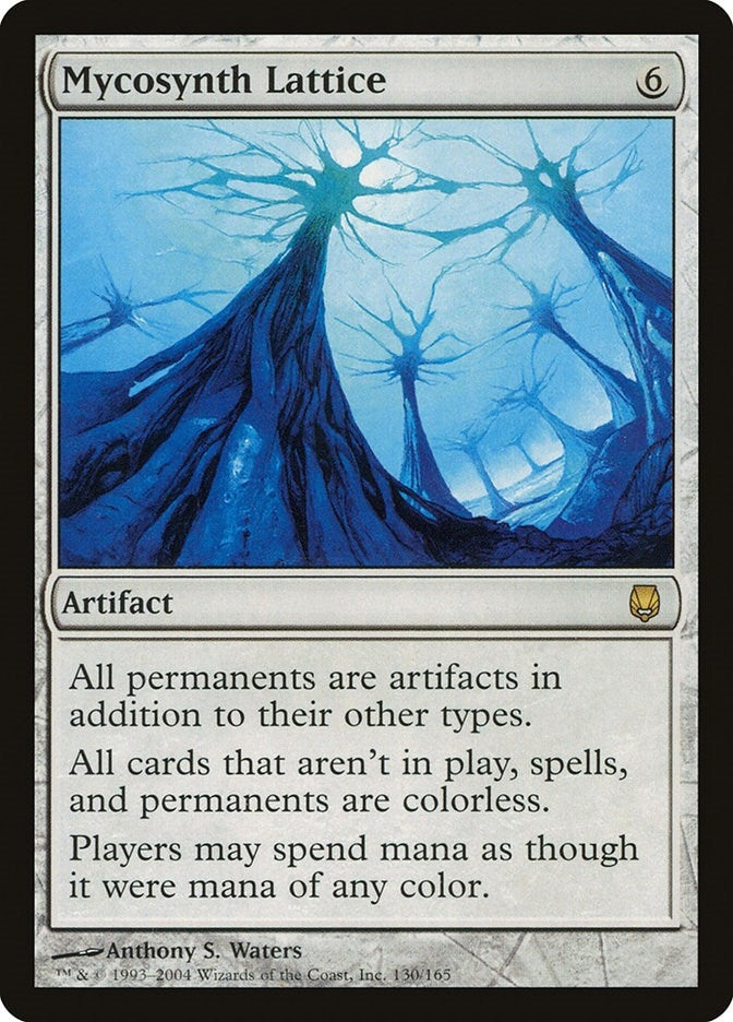 Image for Mycosynth Lattice (Darksteel) (130) - Magic: The Gathering