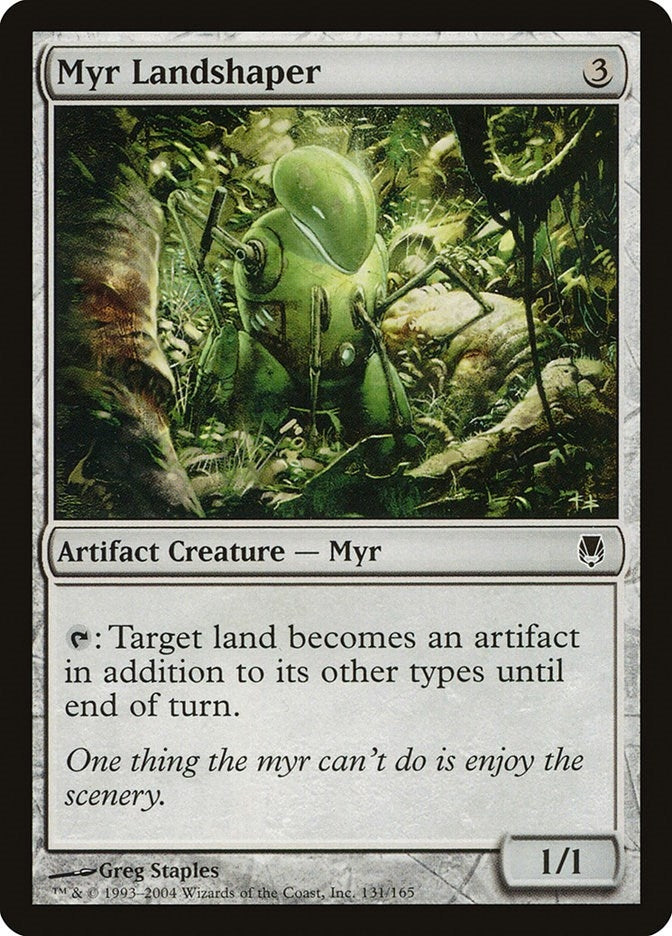 Image for Myr Landshaper (Darksteel) (131) - Magic: The Gathering
