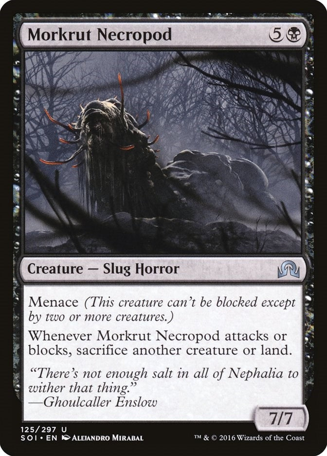 Image for Morkrut Necropod (Shadows over Innistrad) (125) - Magic: The Gathering