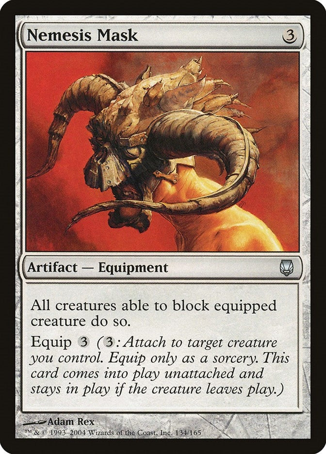 Image for Nemesis Mask (Darksteel) (134) - Magic: The Gathering