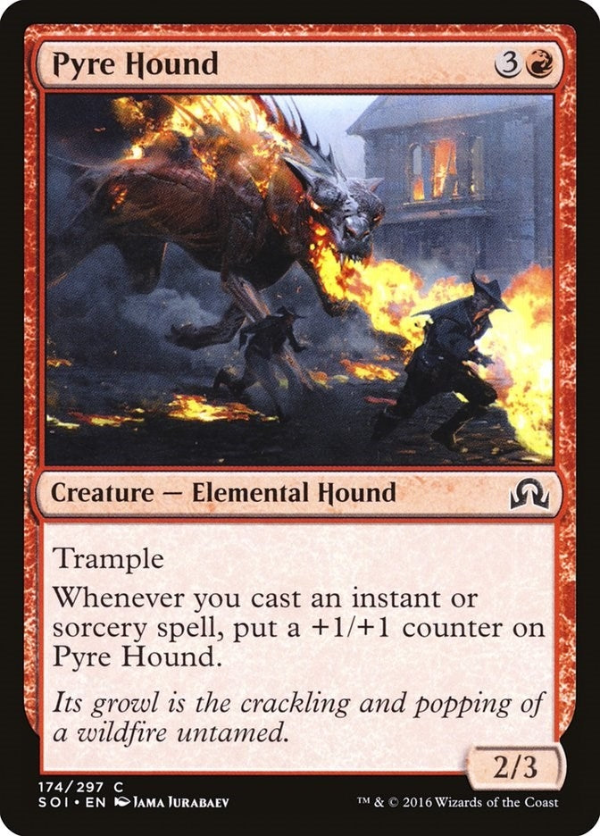 Image for Pyre Hound (Shadows over Innistrad) (174) - Magic: The Gathering